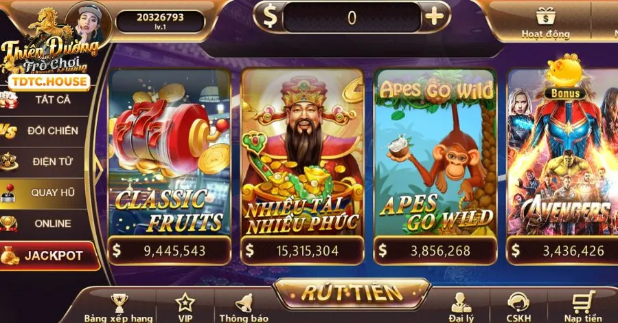 Hình ảnh minh họa trò chơi slot tại WIN456