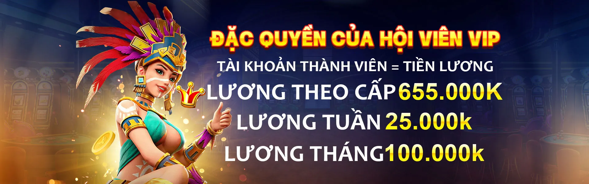 Chương trình VIP và ưu đãi độc quyền WIN456